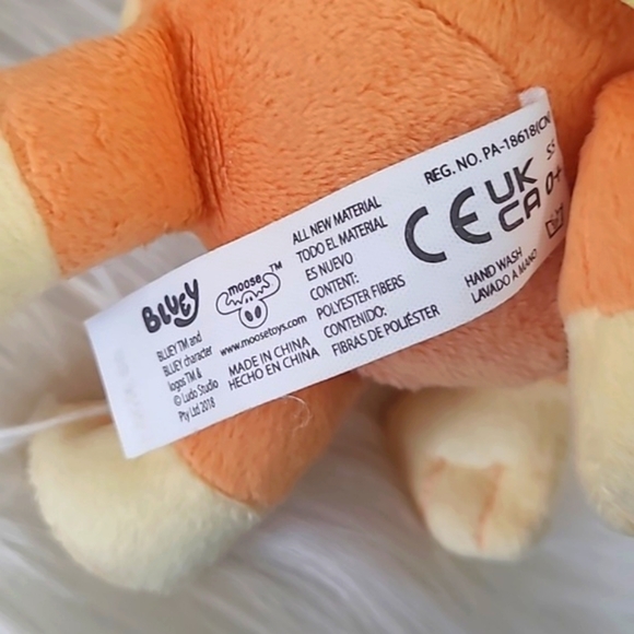 2018 Bluey Queen Bingo 7 Inch Plush Stuffed Animal Toy Blue Heeler Dog Pup - Picture 13 of 13